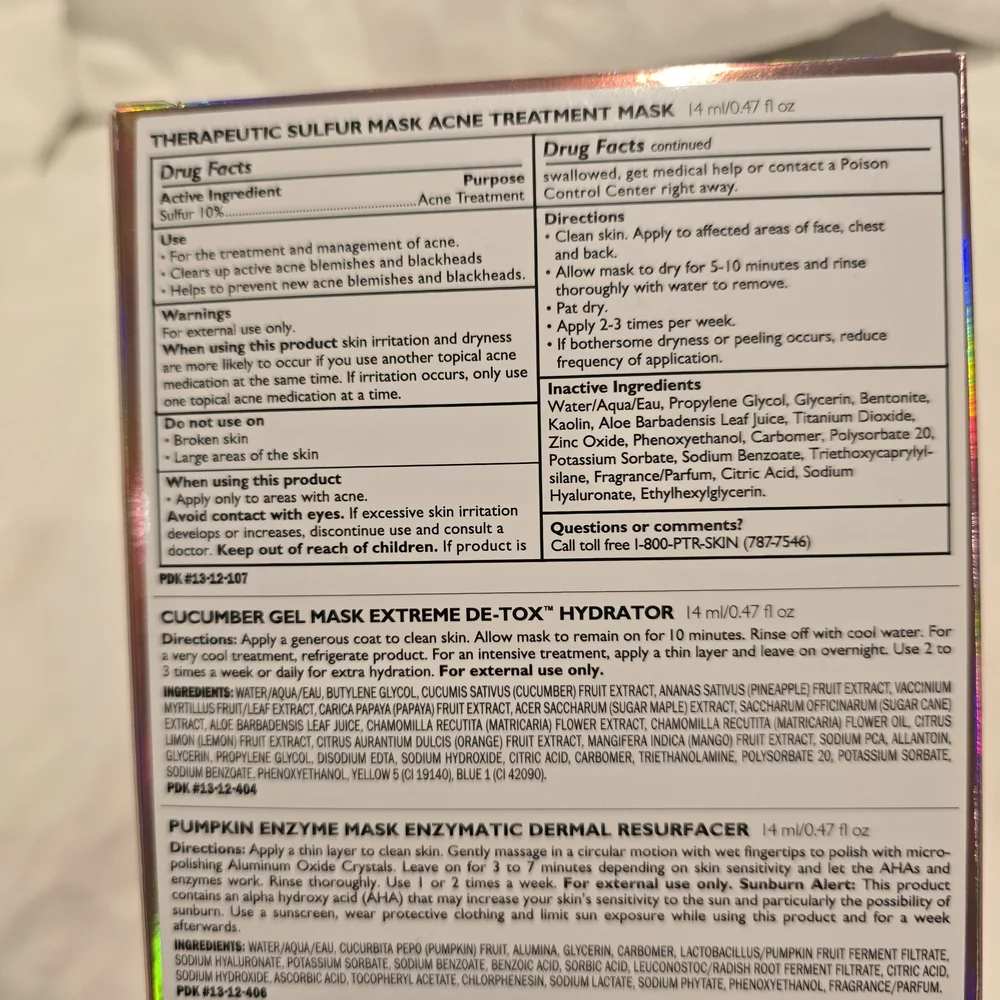 Peter Thomas Roth Mask Sampler Set - Picture 8 of 10